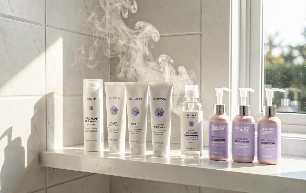 Daily skin hydration routine